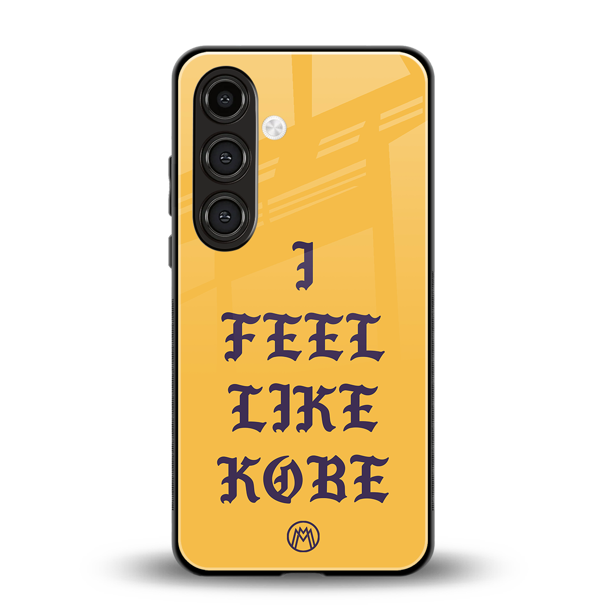 i feel like kobe back phone cover | glass case for samsung galaxy s24 fe
