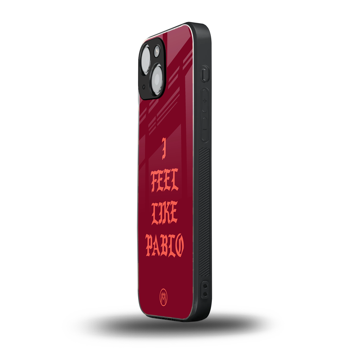 i feel like pablo back phone cover | glass case for iphone 13 mini