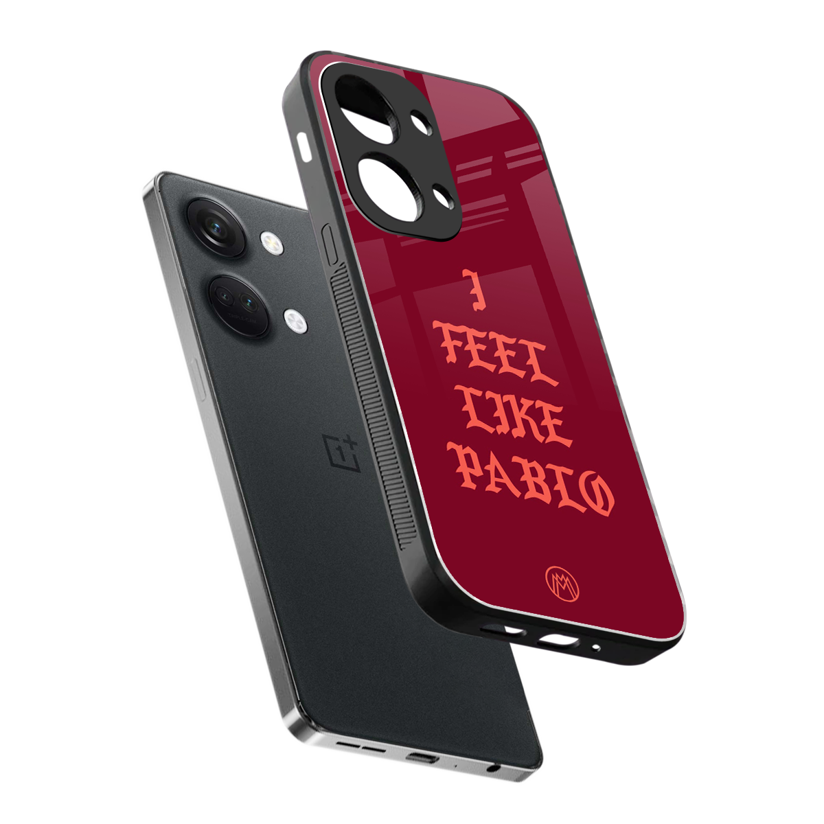 i feel like pablo back phone cover | glass case for oneplus nord 3