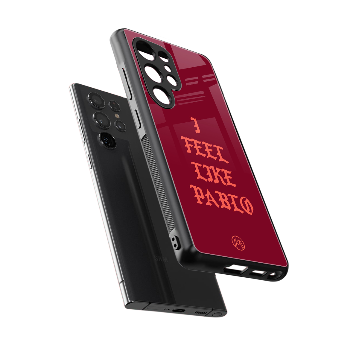 i feel like pablo back phone cover | glass case for samsung galaxy s25 ultra