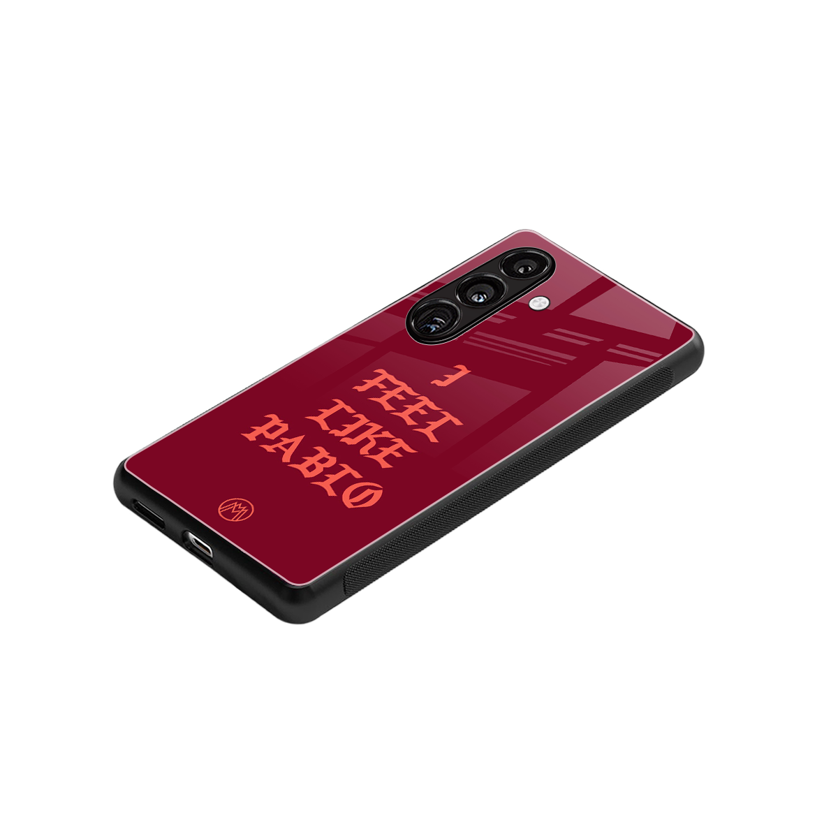 i feel like pablo back phone cover | glass case for samsung galaxy s24 fe