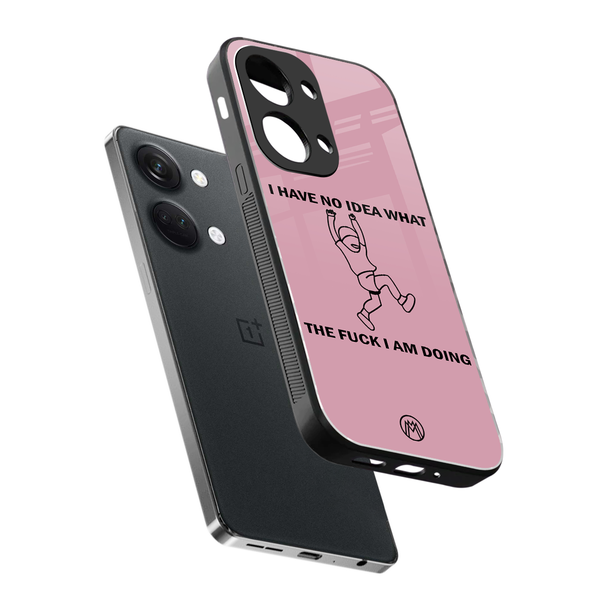 i have no idea back phone cover | glass case for oneplus nord 3