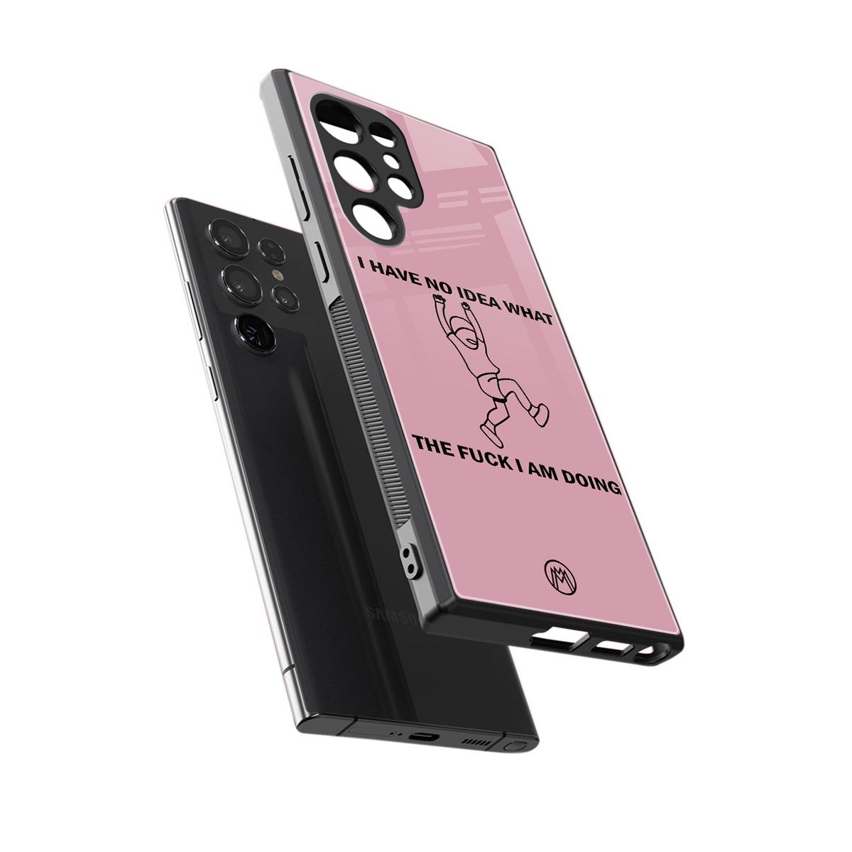 i have no idea back phone cover | glass case for samsung galaxy s24 ultra