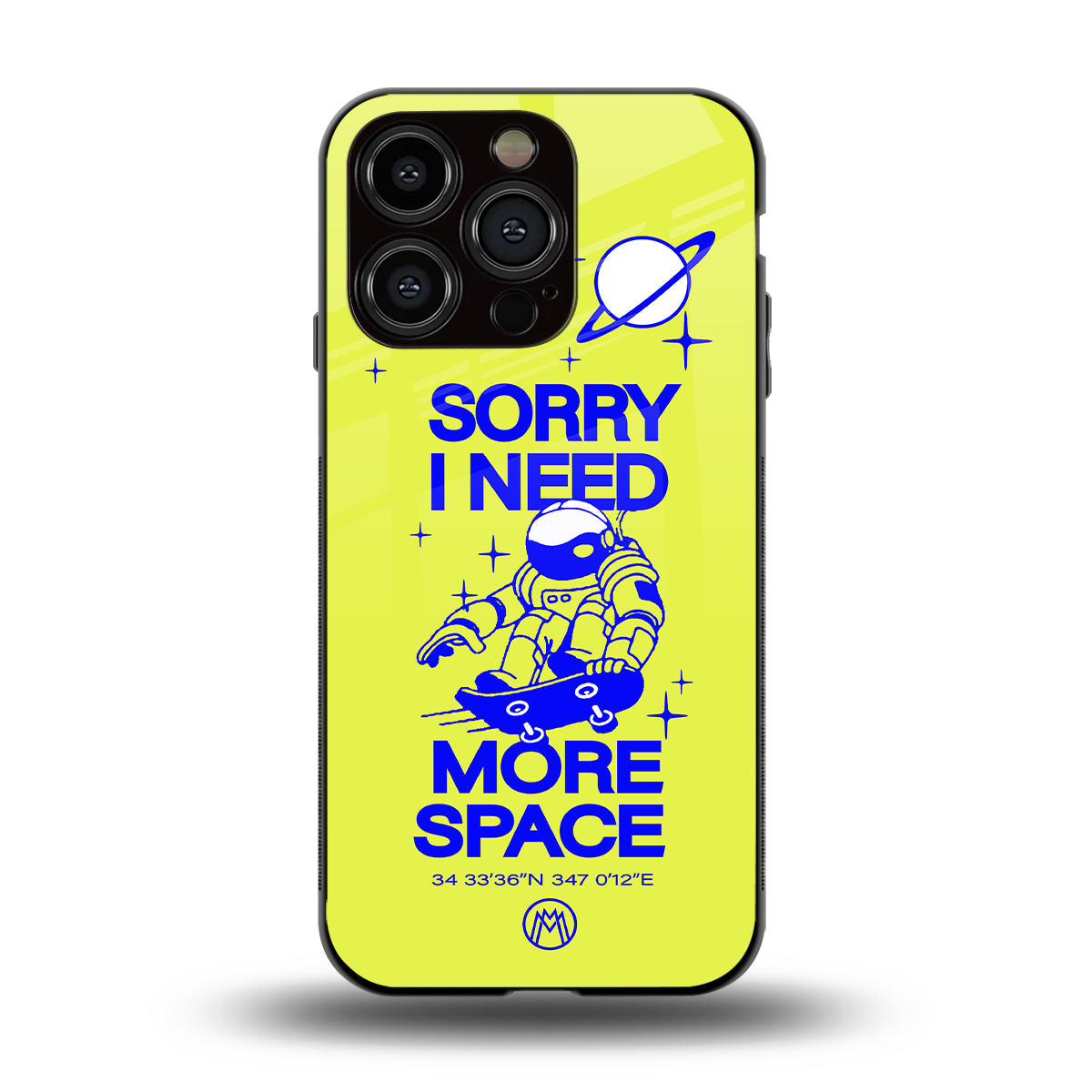 i need more space back phone cover | glass case for iphone 14 pro