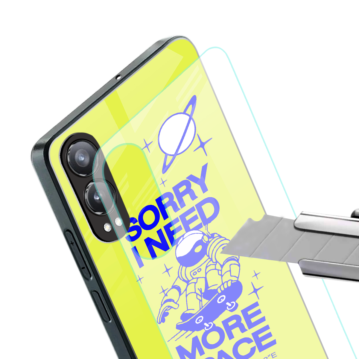 i need more space back phone cover | glass case for oneplus nord ce 4 lite