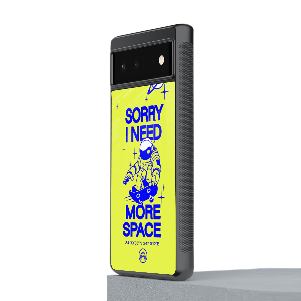 i need more space back phone cover | glass case for Google Pixel 6A