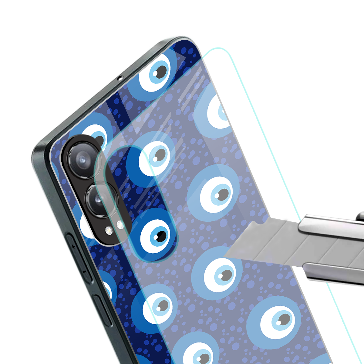 i see you back phone cover | glass case for oneplus nord ce 4 lite