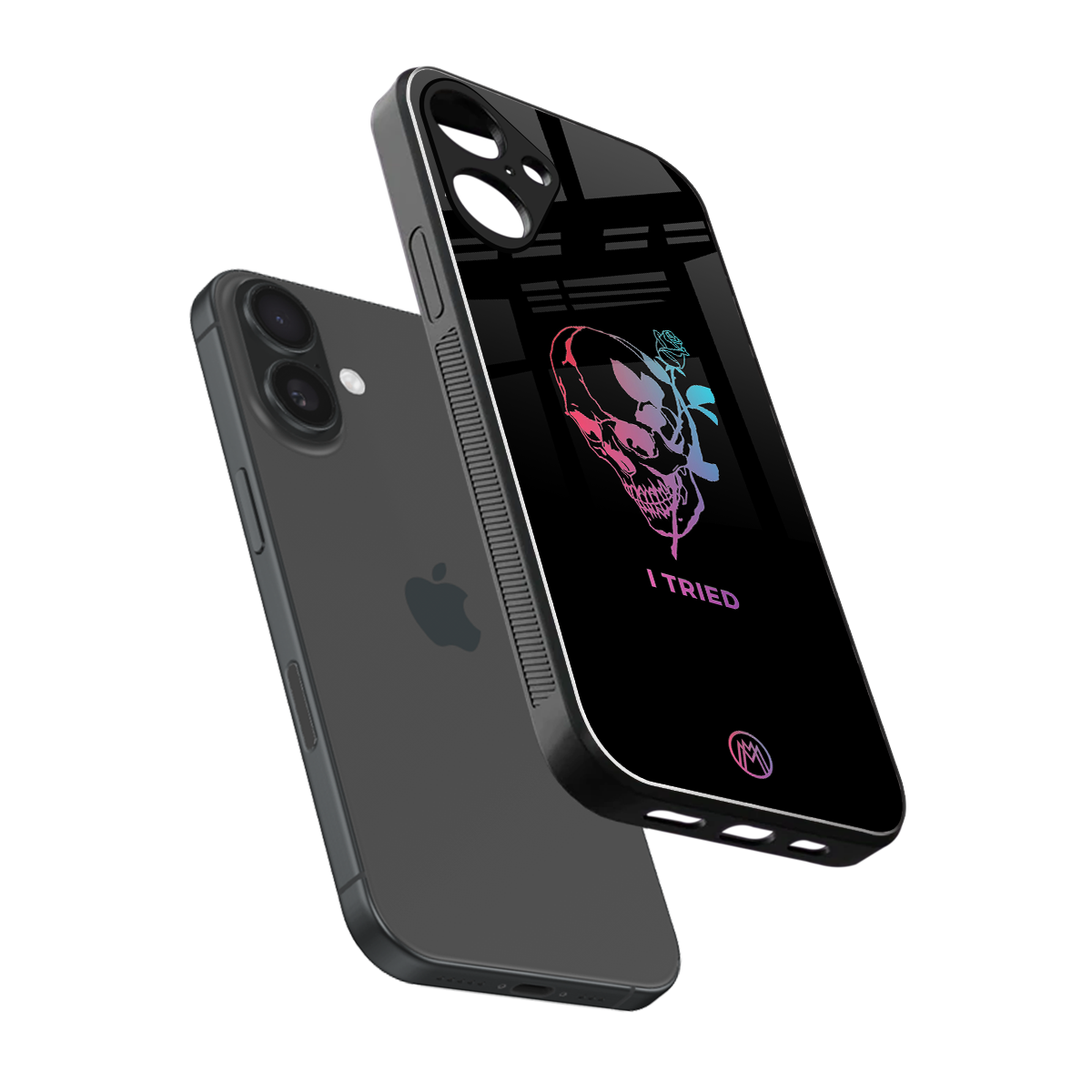i tried back phone cover | glass case for iphone 16 plus