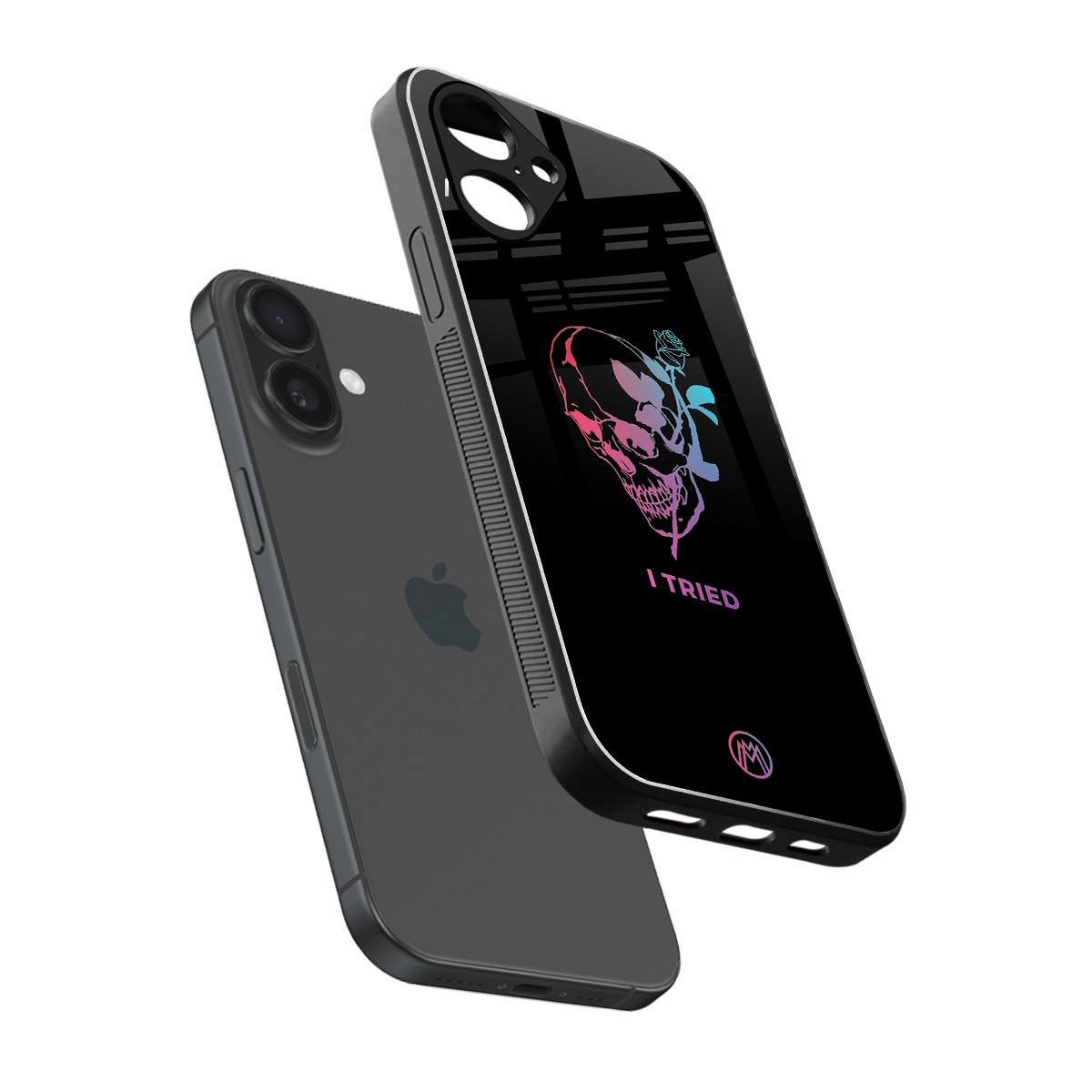 i tried back phone cover | glass case for iphone 16