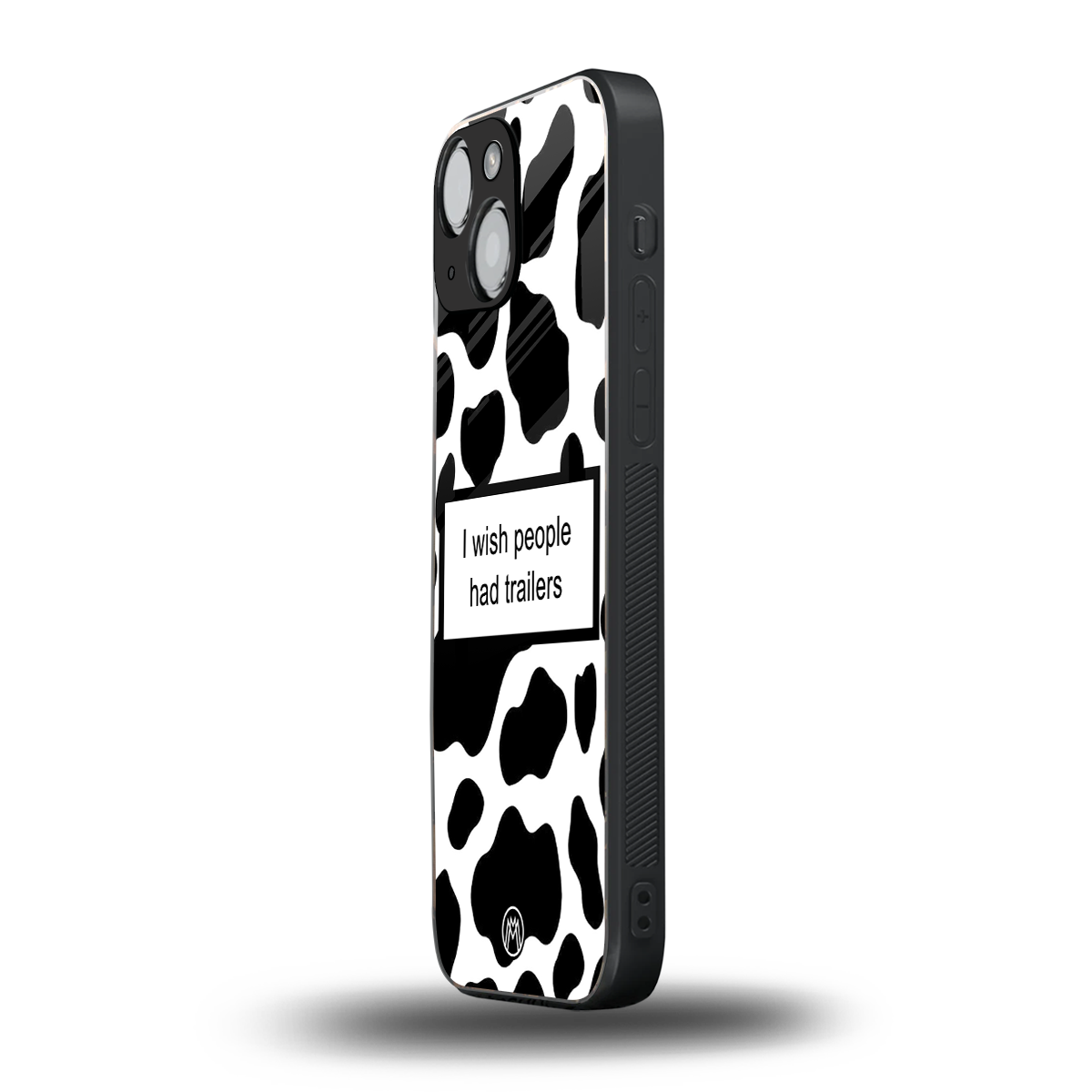 i wish people had trailers back phone cover | glass case for iphone 13 mini