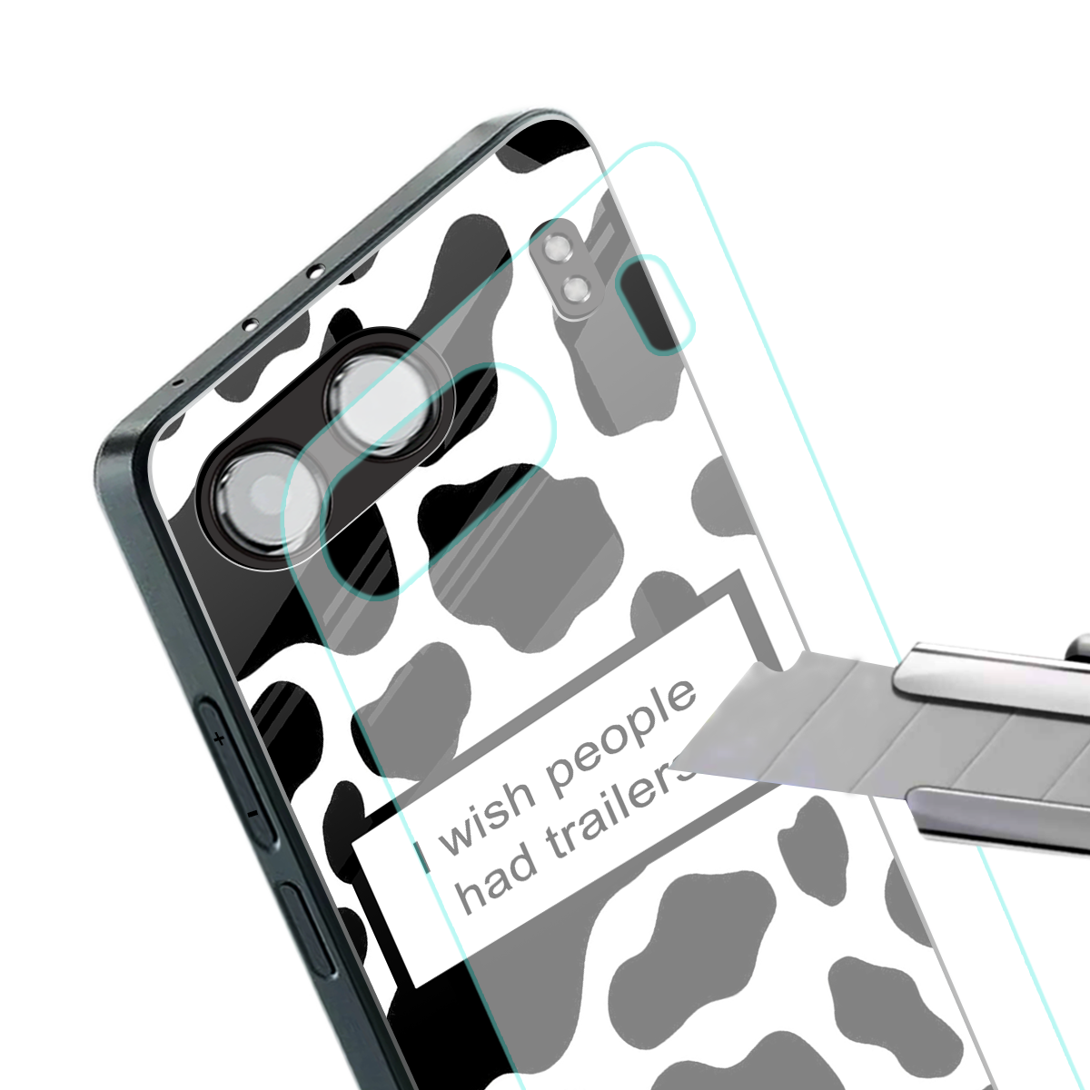 i wish people had trailers back phone cover | glass case for oneplus nord 4