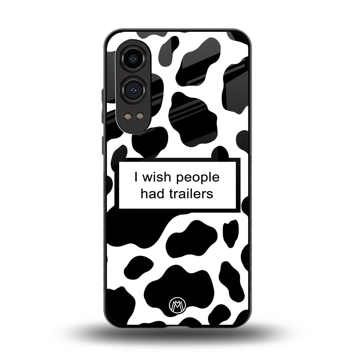 i wish people had trailers back phone cover | glass case for oneplus nord ce 4 lite