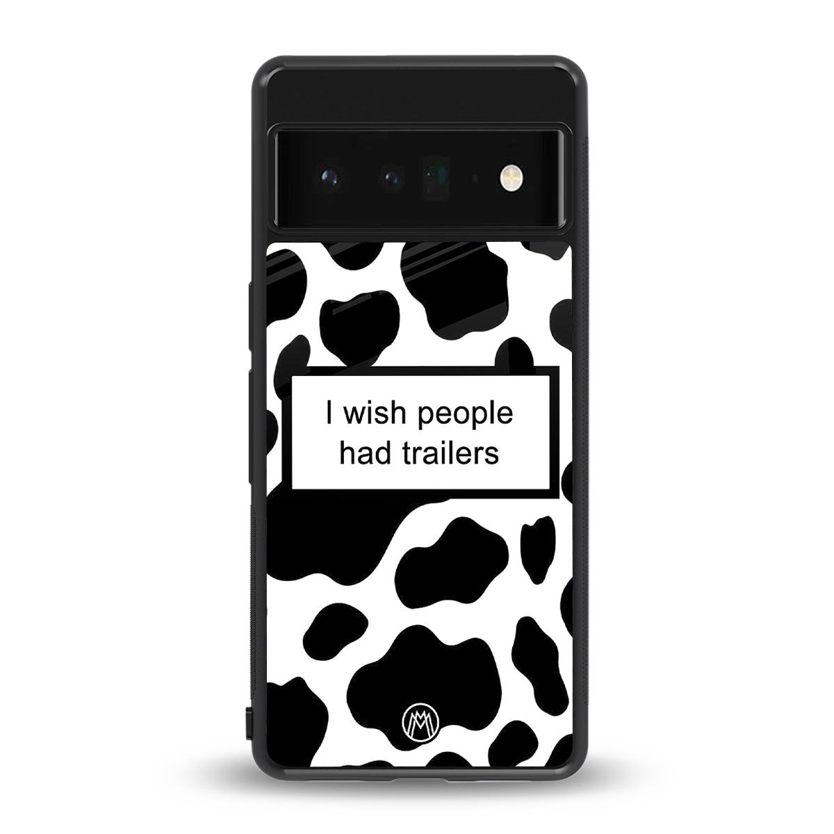 i wish people had trailers back phone cover | glass case for google pixel 6 pro