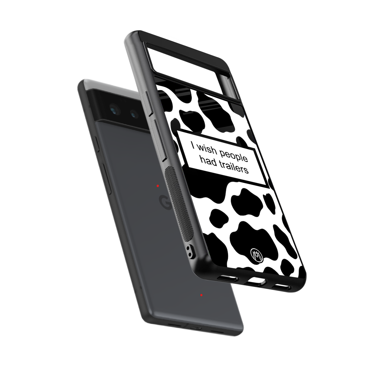 i wish people had trailers back phone cover | glass case for Google Pixel 6A