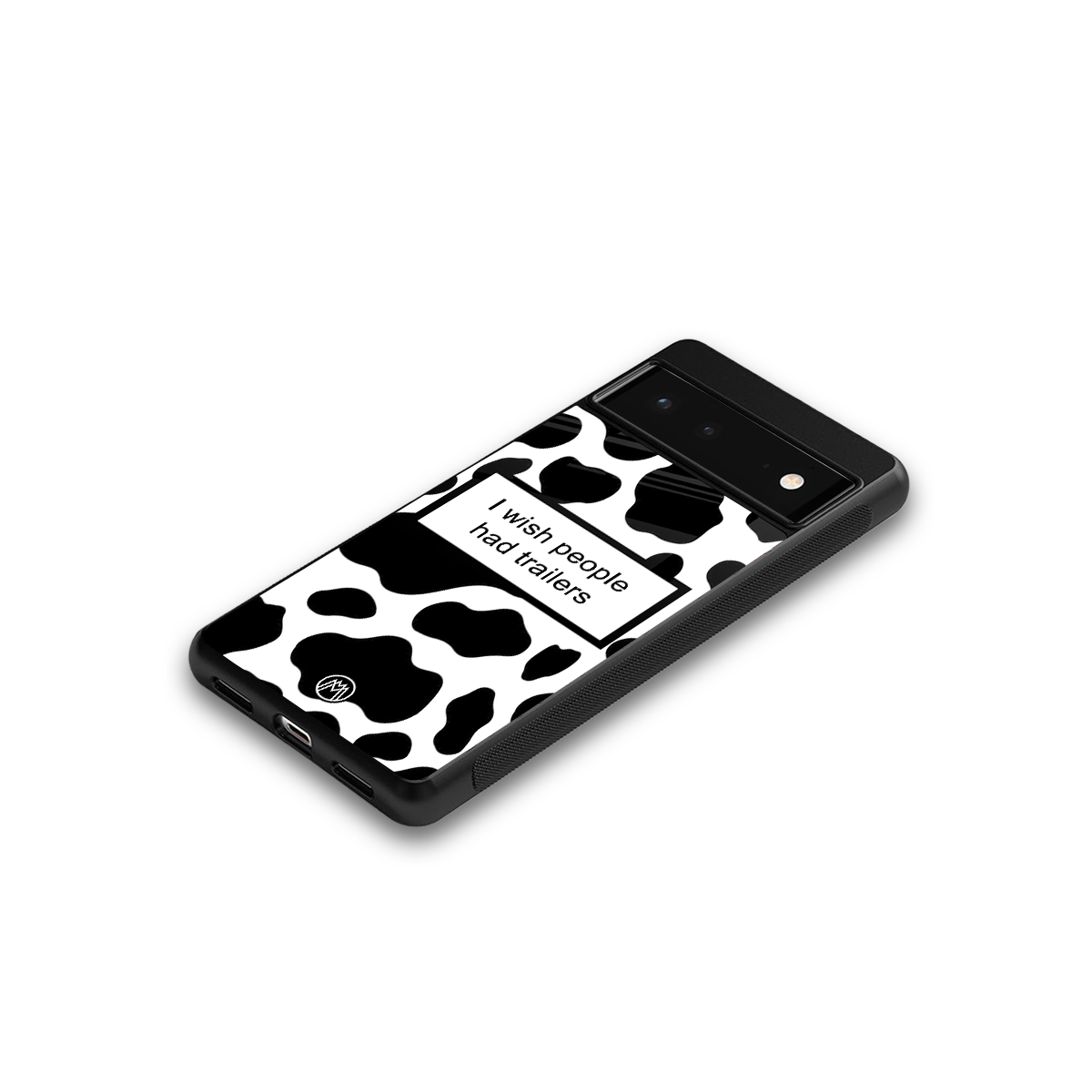 i wish people had trailers back phone cover | glass case for Google Pixel 6A