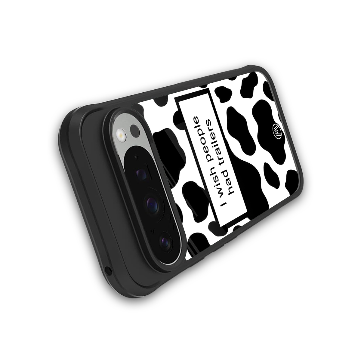 i wish people had trailers back phone cover | glass case for google pixel 9 pro