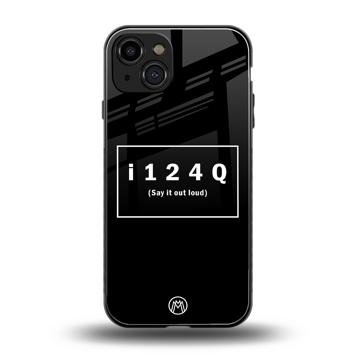 i124q back phone cover | glass case for iphone 15