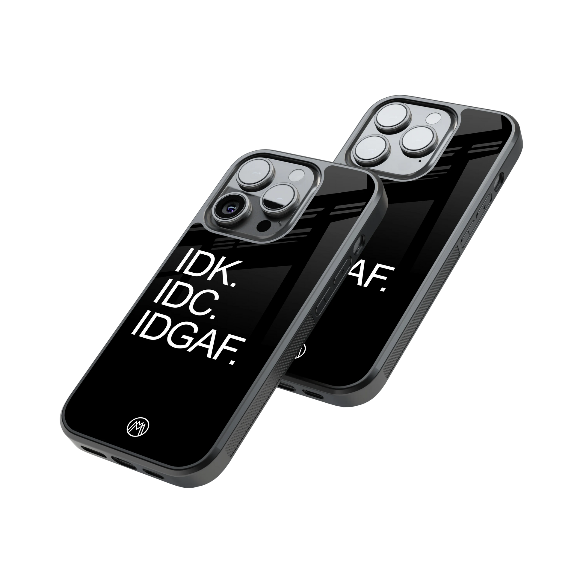 Protective Glass Back Phone Case Compatible with iPhone, Samsung, OnePlus, Pixel & More