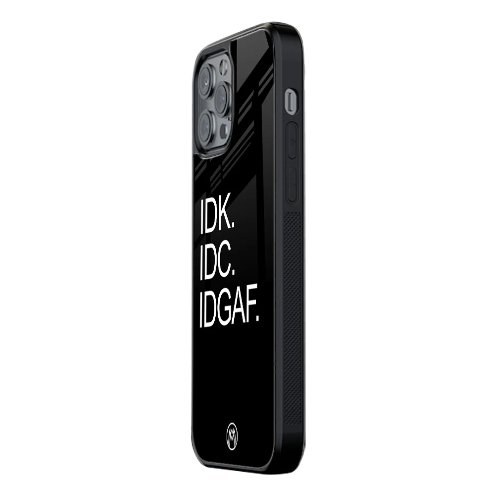 Slim Glass Back Phone Case for Multiple Brands โ iPhone, Samsung, Redmi, OnePlus, Oppo, Vivo