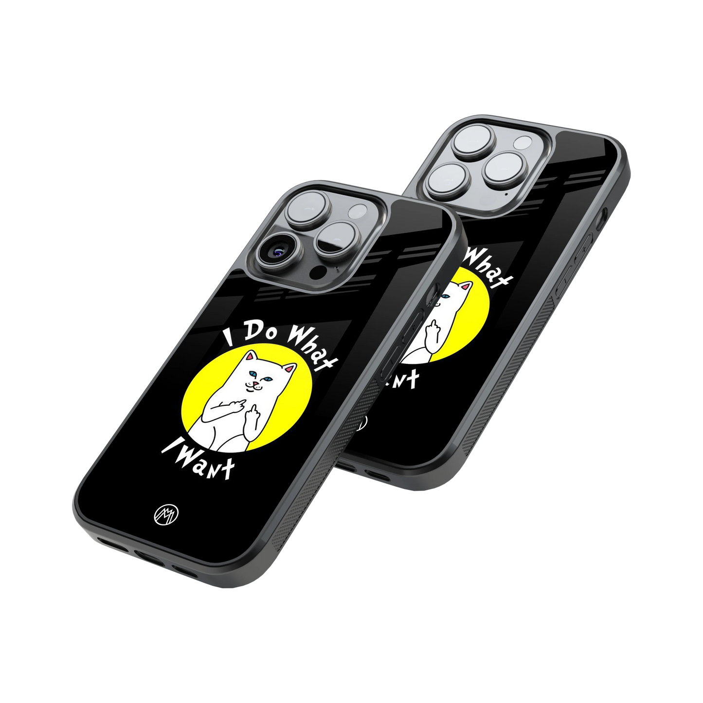 Protective Glass Back Phone Case Compatible with iPhone, Samsung, OnePlus, Pixel & More