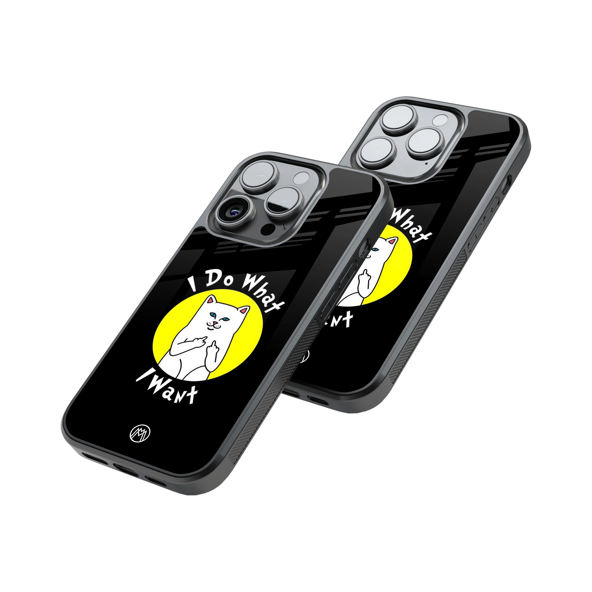 Protective Glass Back Phone Case Compatible with iPhone, Samsung, OnePlus, Pixel & More