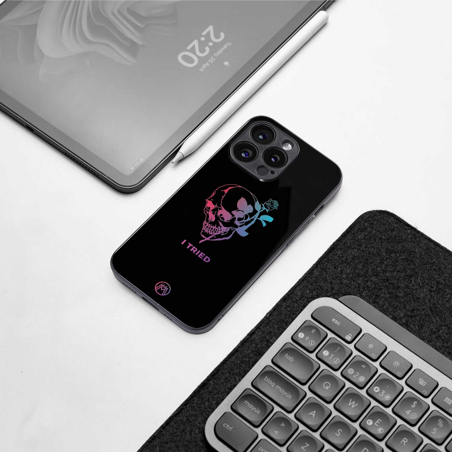 i tried back phone cover | glass case for iphone 13 pro max