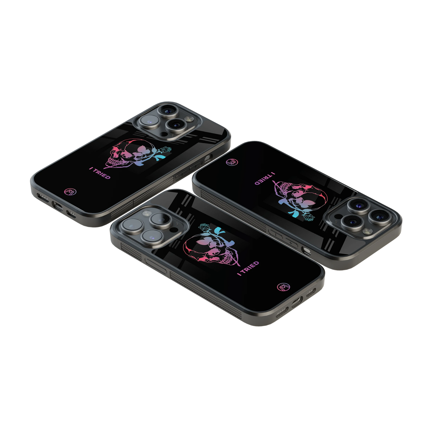 Luxury Glass Back Mobile Cover for iPhone, Samsung Galaxy, OnePlus, Pixel, Redmi & More