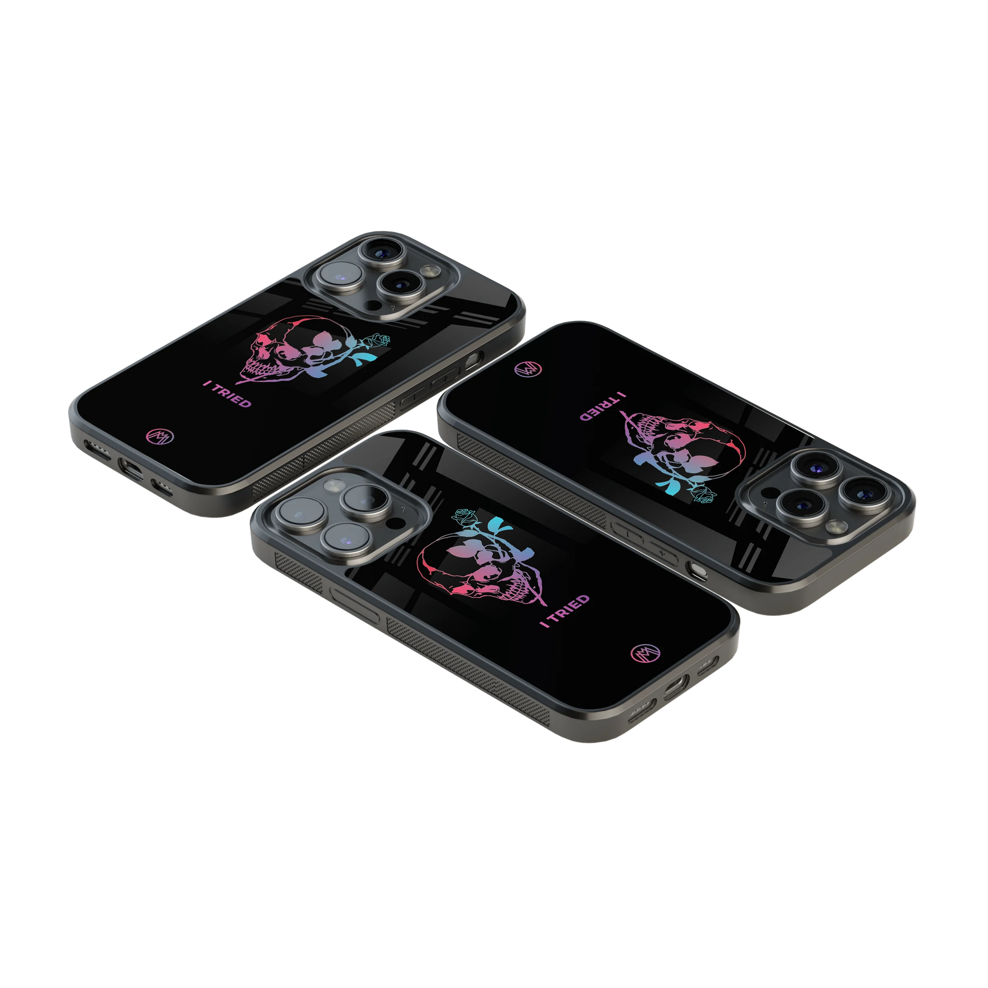 Luxury Glass Back Mobile Cover for iPhone, Samsung Galaxy, OnePlus, Pixel, Redmi & More