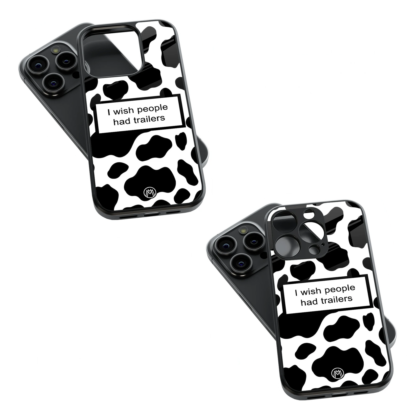 Trendy Glass Back Mobile Case for iPhone, Samsung, Redmi, OnePlus, Google Pixel, Motorola