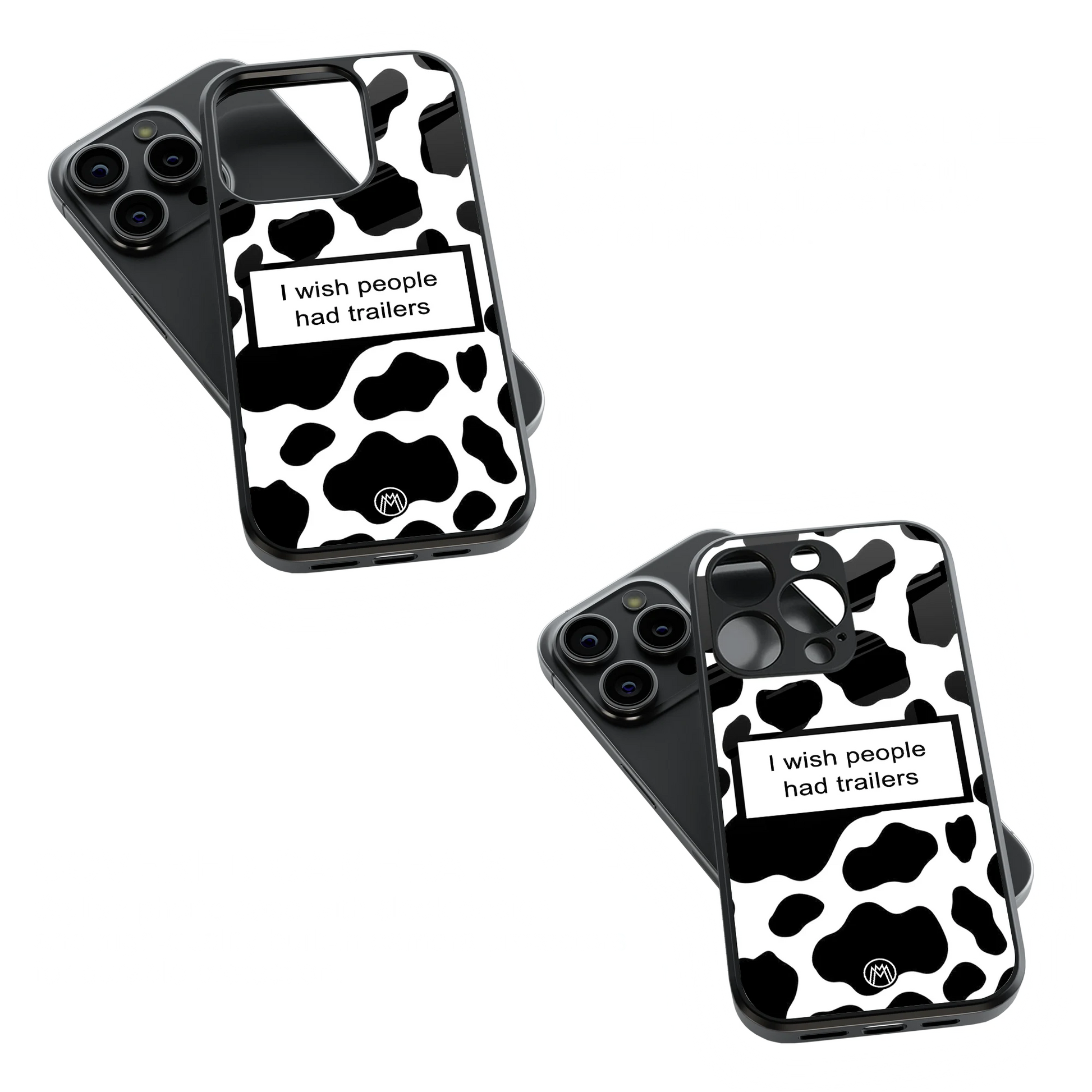 Trendy Glass Back Mobile Case for iPhone, Samsung, Redmi, OnePlus, Google Pixel, Motorola