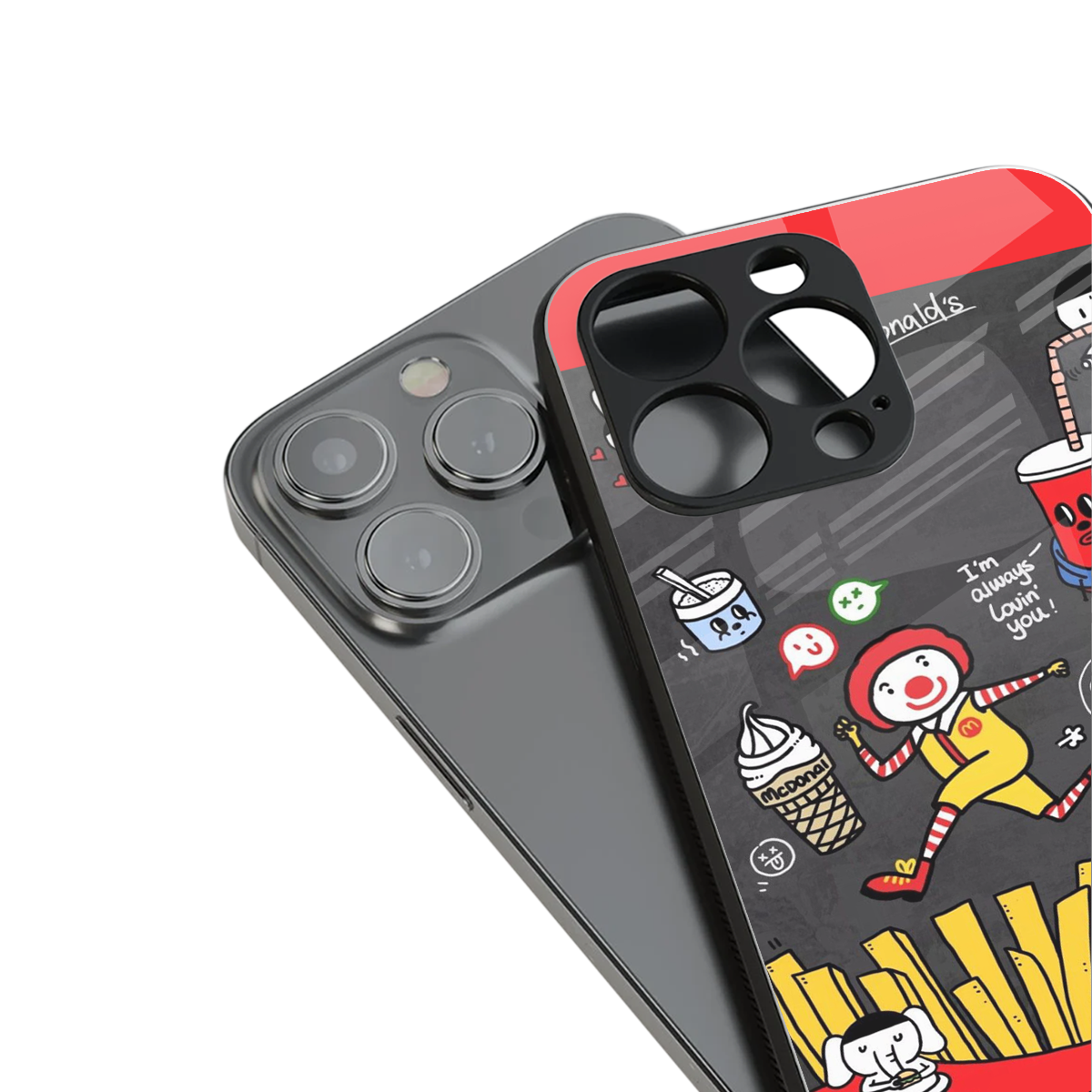 i'm always lovin' you back phone cover | glass case for iphone 16 pro max