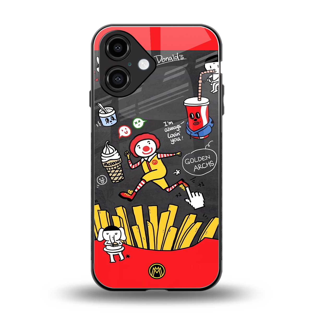 i'm always lovin' you back phone cover | glass case for iphone 16