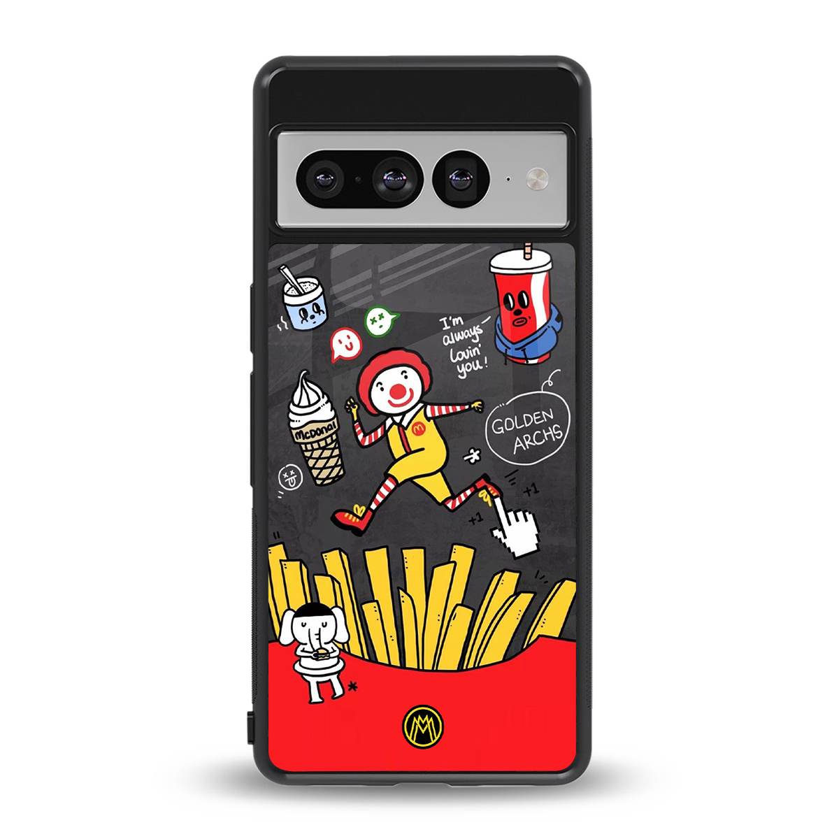 i'm always lovin' you back phone cover | glass case for google pixel 7 pro