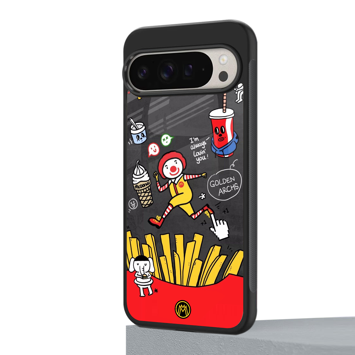 i'm always lovin' you back phone cover | glass case for google pixel 9 pro