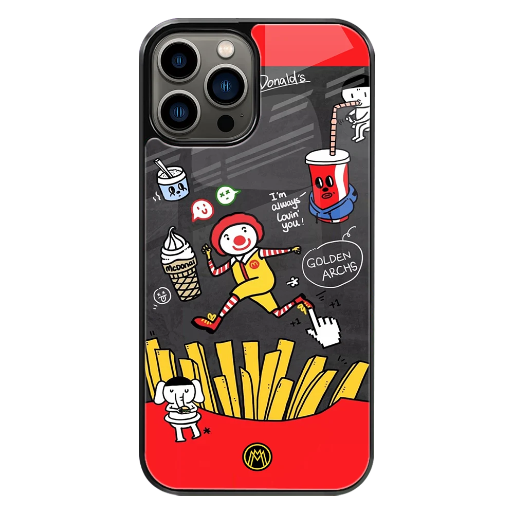 Premium Glass Back Mobile Phone Cover for iPhone, Samsung, OnePlus, Google Pixel, Redmi, Oppo, Vivo & Realme