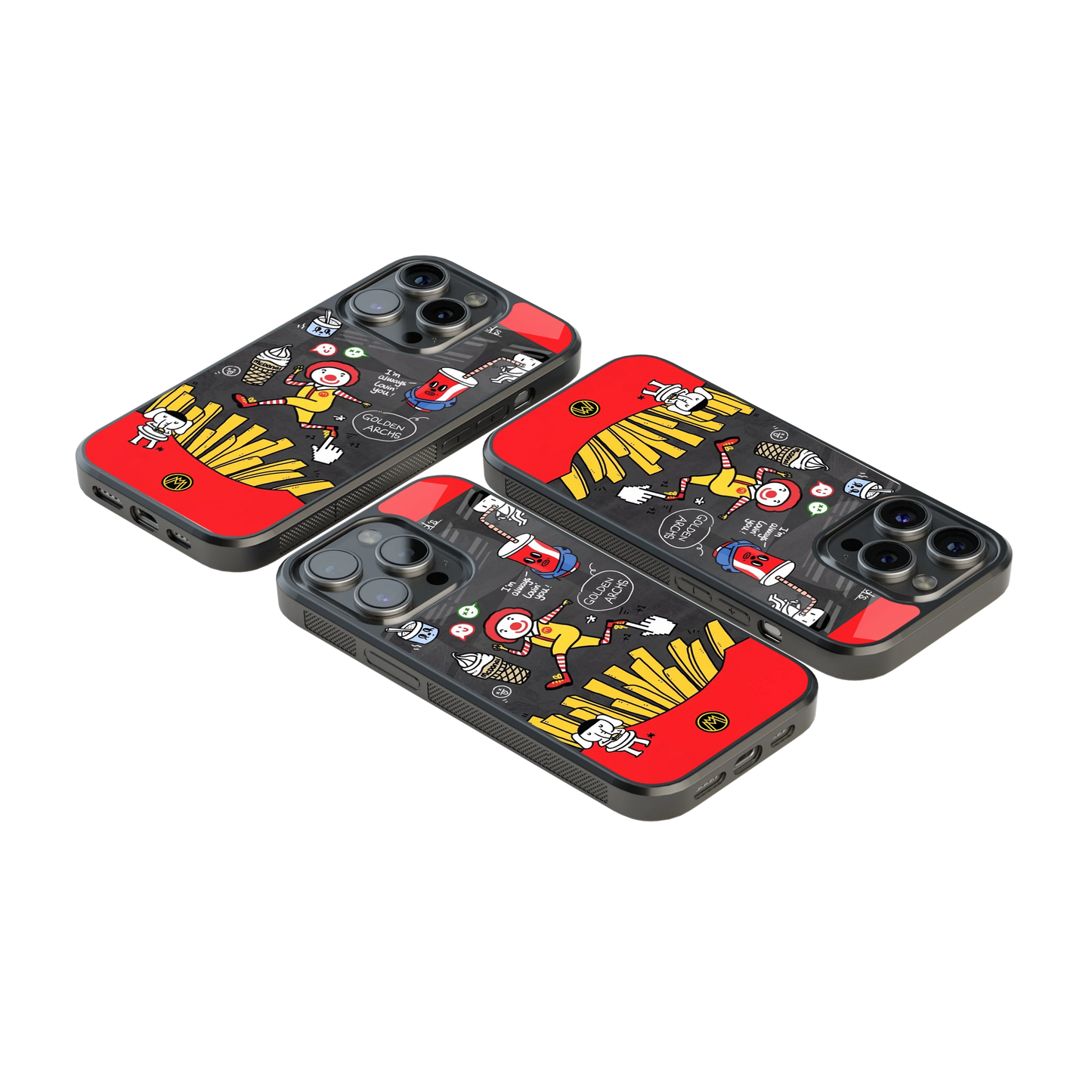 Luxury Glass Back Mobile Cover for iPhone, Samsung Galaxy, OnePlus, Pixel, Redmi & More