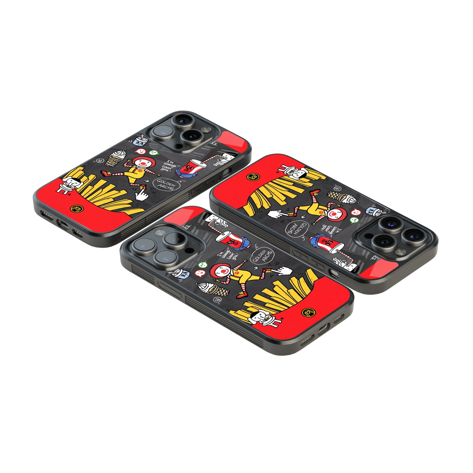 Luxury Glass Back Mobile Cover for iPhone, Samsung Galaxy, OnePlus, Pixel, Redmi & More