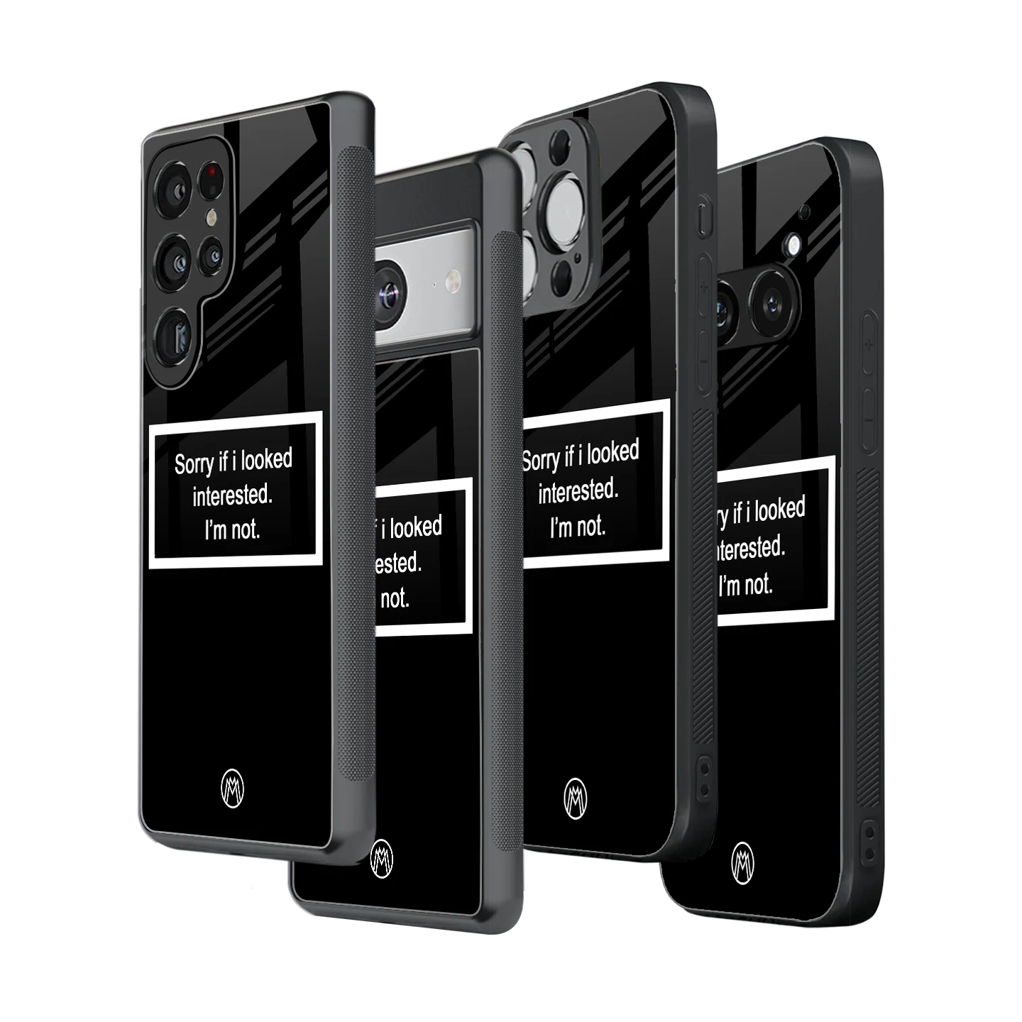 Stylish Glass Back Case for All Smartphones โ iPhone, Samsung, OnePlus, Pixel, Redmi, Oppo, Vivo, Motorola