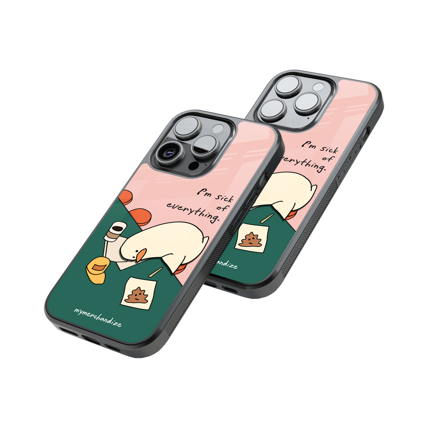 Protective Glass Back Phone Case Compatible with iPhone, Samsung, OnePlus, Pixel & More
