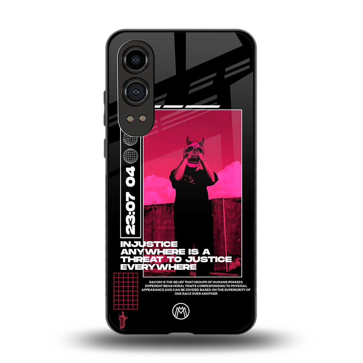 injustice back phone cover | glass case for oneplus nord ce 4 lite