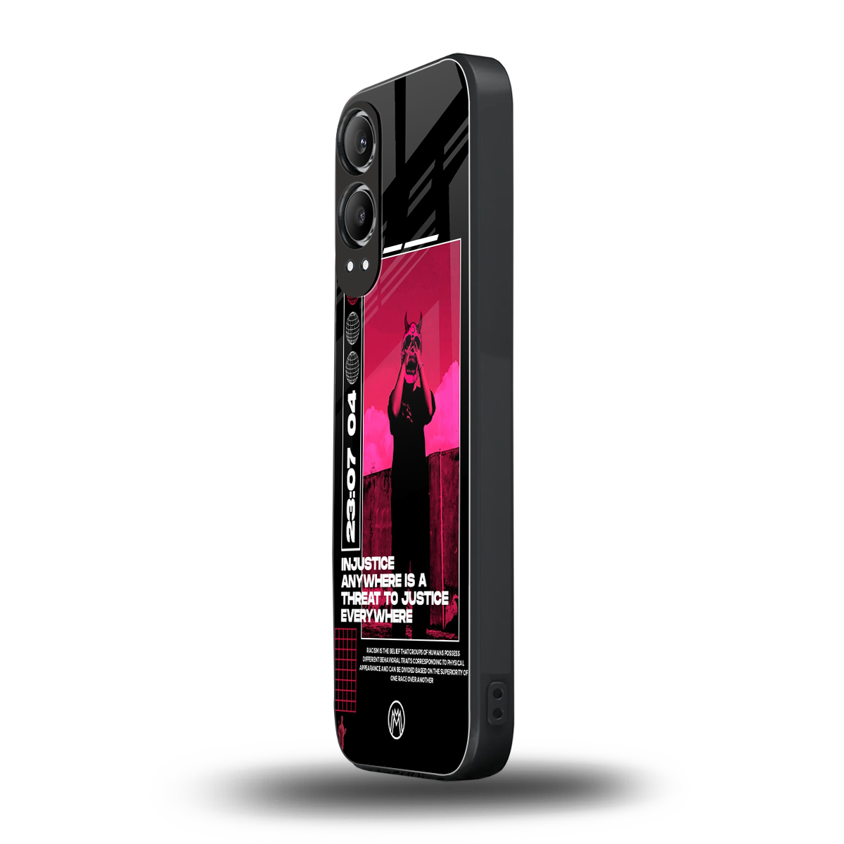 injustice back phone cover | glass case for oneplus nord ce 4 lite
