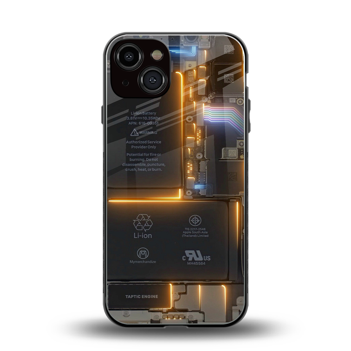 inside out back phone cover | glass case for iphone 13