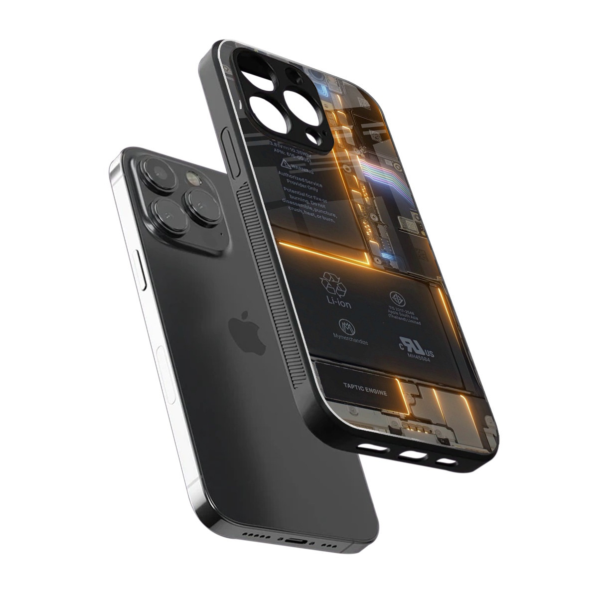 inside out back phone cover | glass case for iphone 15 pro max
