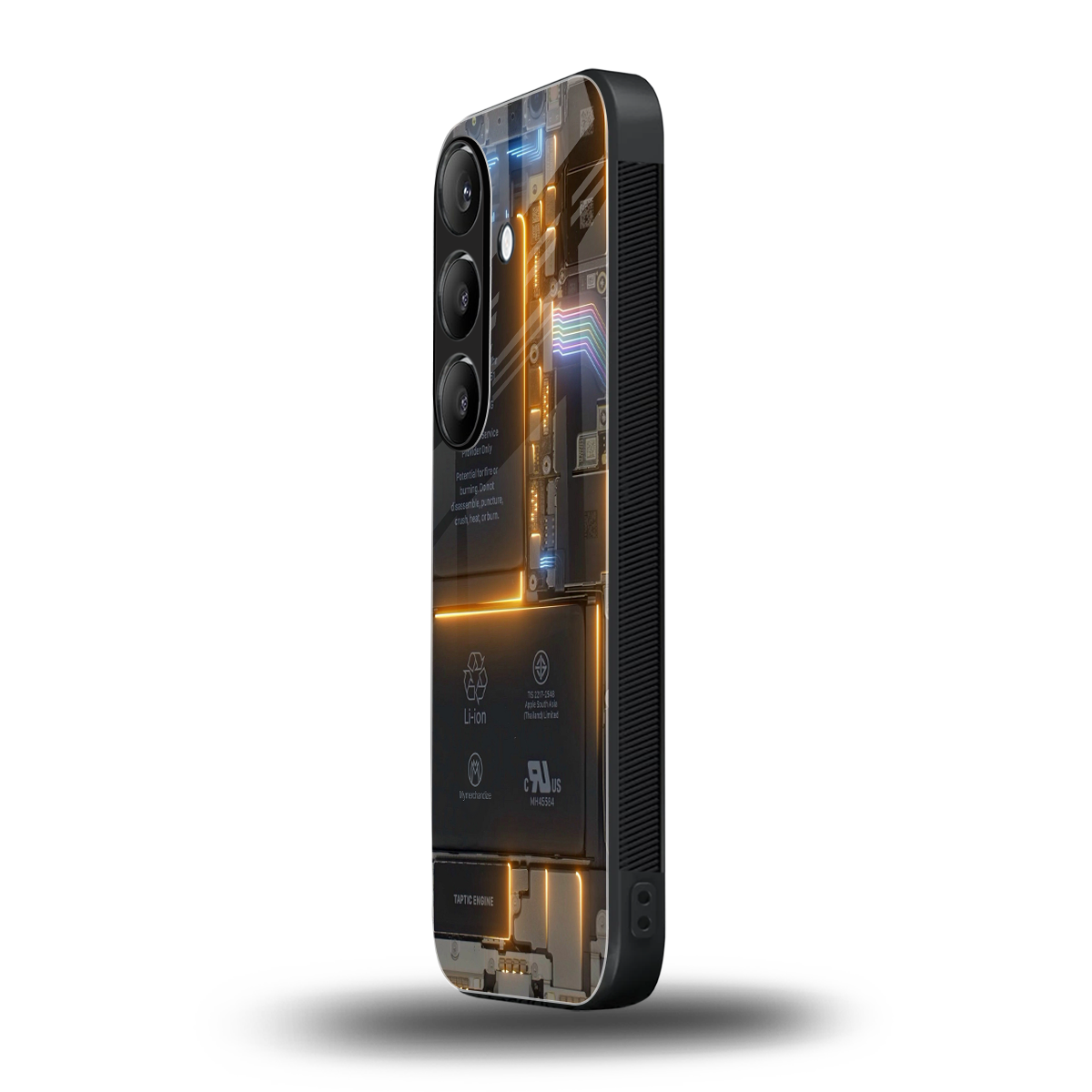inside out back phone cover | glass case for samsung galaxy s23 plus