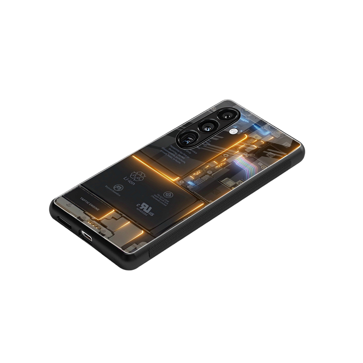 inside out back phone cover | glass case for samsung galaxy s23 plus