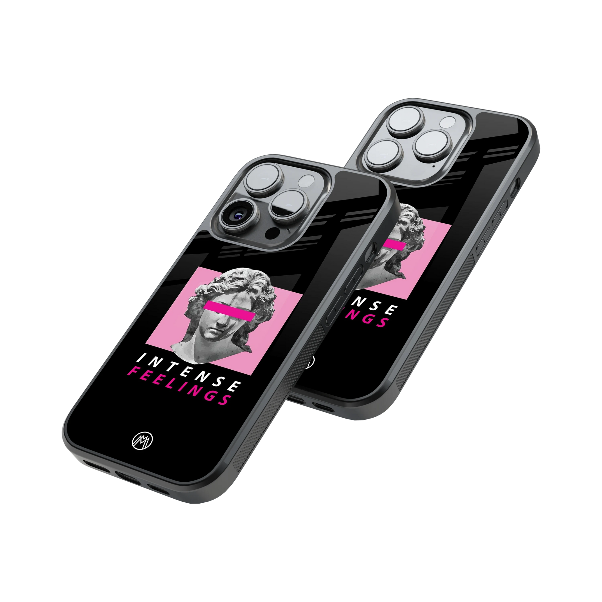 Protective Glass Back Phone Case Compatible with iPhone, Samsung, OnePlus, Pixel & More