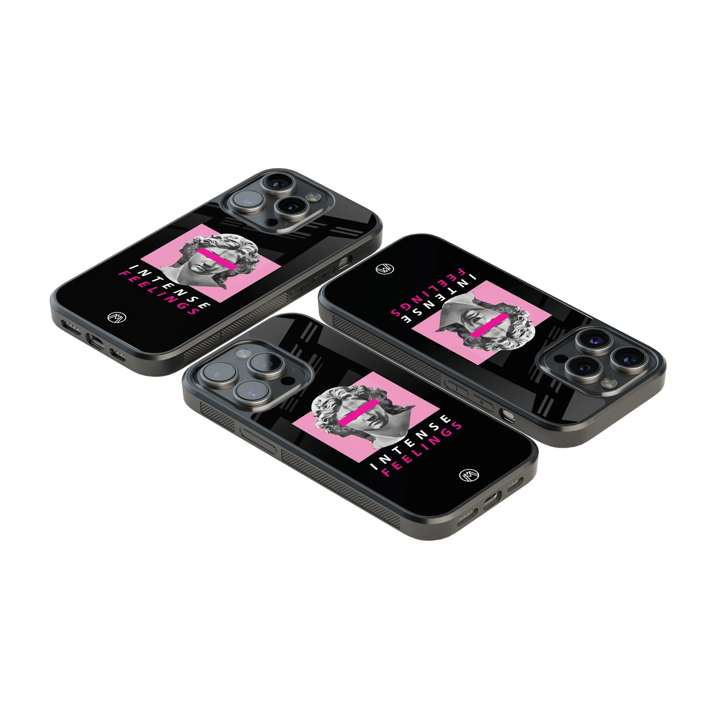 Luxury Glass Back Mobile Cover for iPhone, Samsung Galaxy, OnePlus, Pixel, Redmi & More