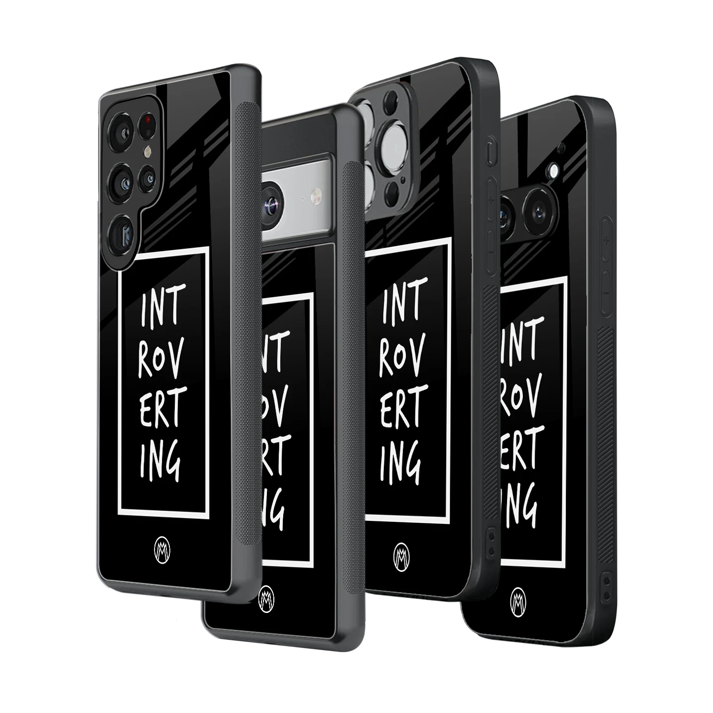 Stylish Glass Back Case for All Smartphones โ iPhone, Samsung, OnePlus, Pixel, Redmi, Oppo, Vivo, Motorola