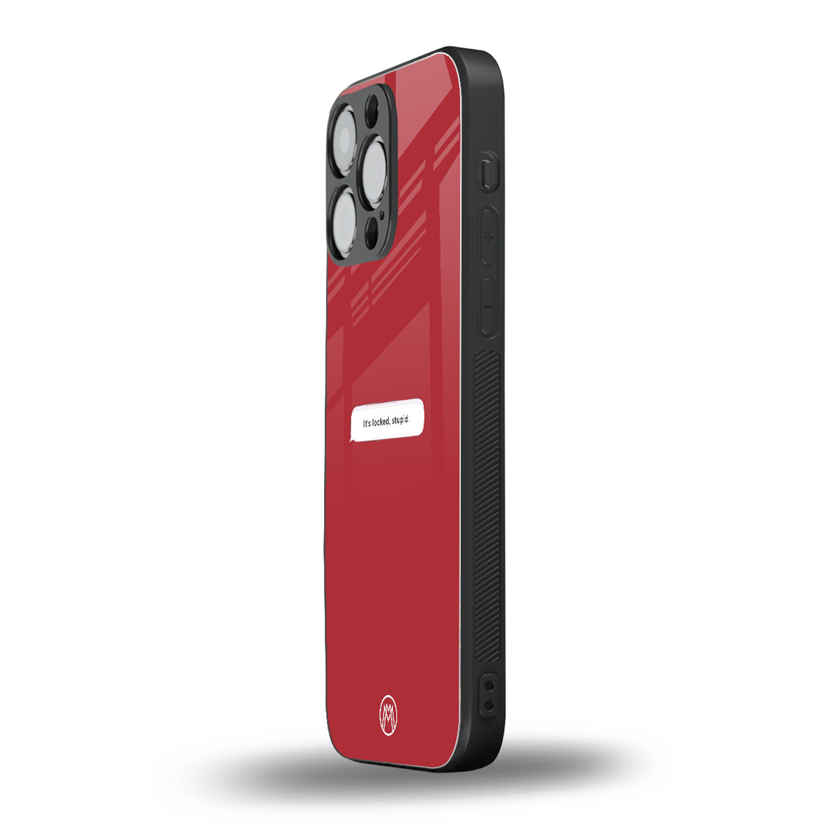 it's locked stupid back phone cover | glass case for iphone 14 pro max