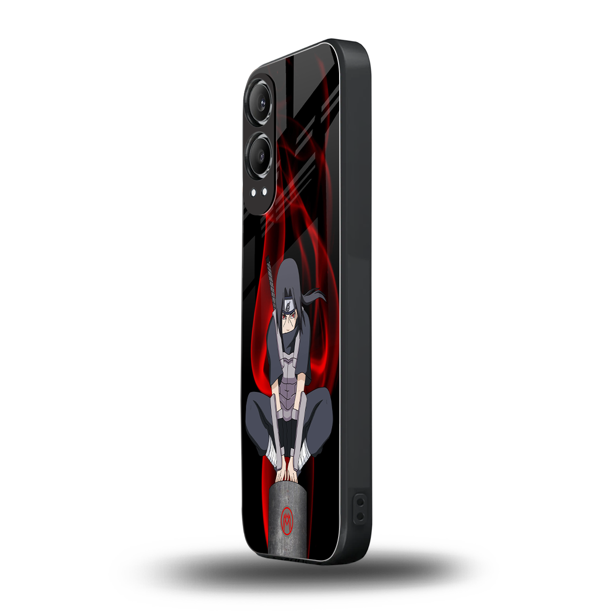 itachi uchiha back phone cover | glass case for oneplus nord ce 4 lite